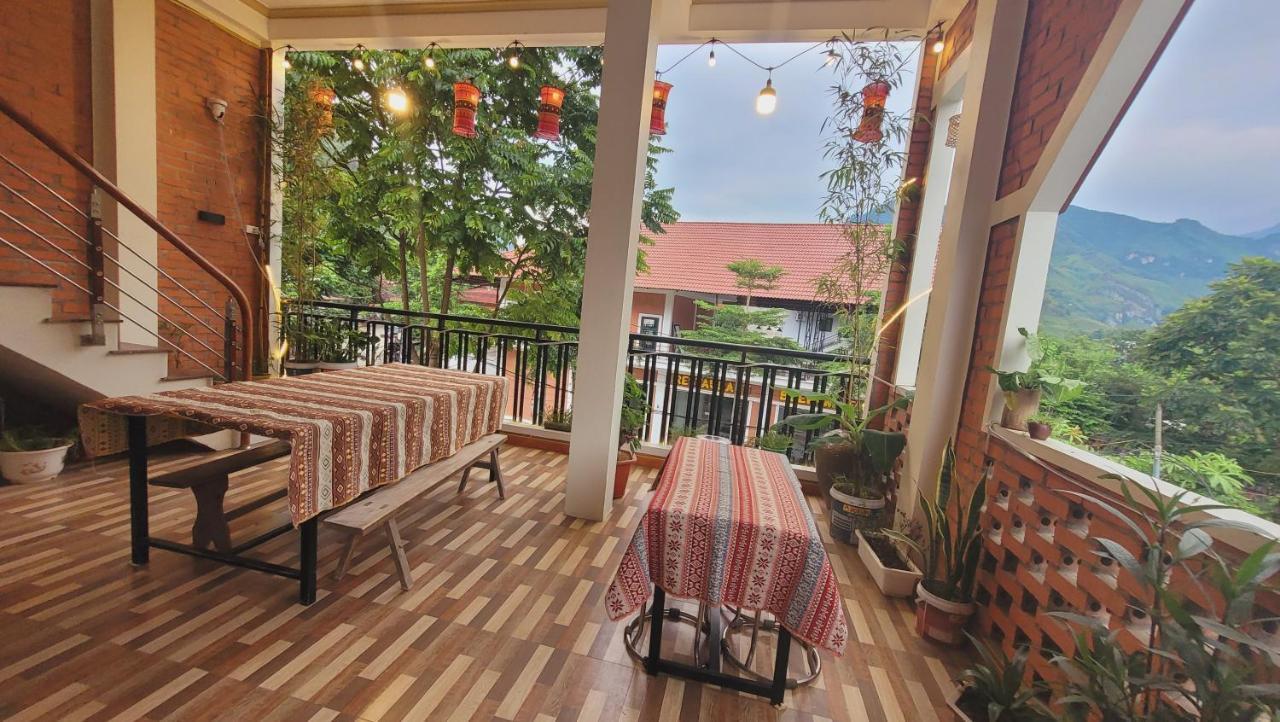 Du Gia View Homestay Lang Cac Bagian luar foto